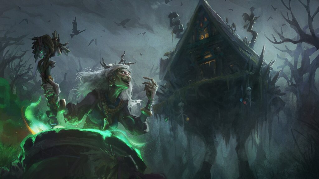 EvZone. Download Baba Yaga (Smite) Video Game Smite HD Wallpaper (alphacoders.com)